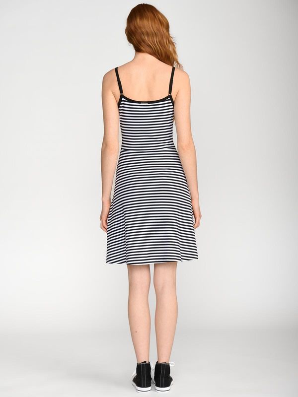 Nastrovje Potsdam Pussy Deluxe Stripey Classic Dress female schwarz/weiß Großer Ausverkauf