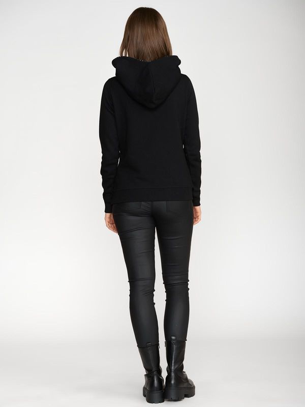 Nastrovje Potsdam Pussy Deluxe Special Cherries Shawl Hoodie Damen Kapuzenpullover schwarz/allover Preisnachlass