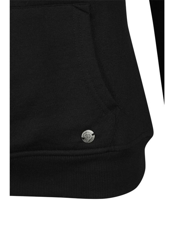 Nastrovje Potsdam Pussy Deluxe Special Leo Shawl Hoodie Damen Kapuzenpullover schwarz/allover Saisonschlussverkauf