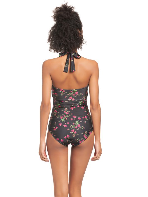 Nastrovje Potsdam Pussy Deluxe Vintage Rose Damen Badeanzug schwarz allover Jubiläumsangebot