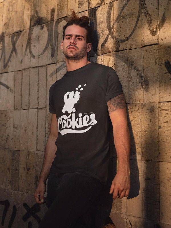 Nastrovje Potsdam Sesamstrasse Cookie Night Fridge Finder Herren T-Shirt schwarz Zeitlich begrenztes Angebot