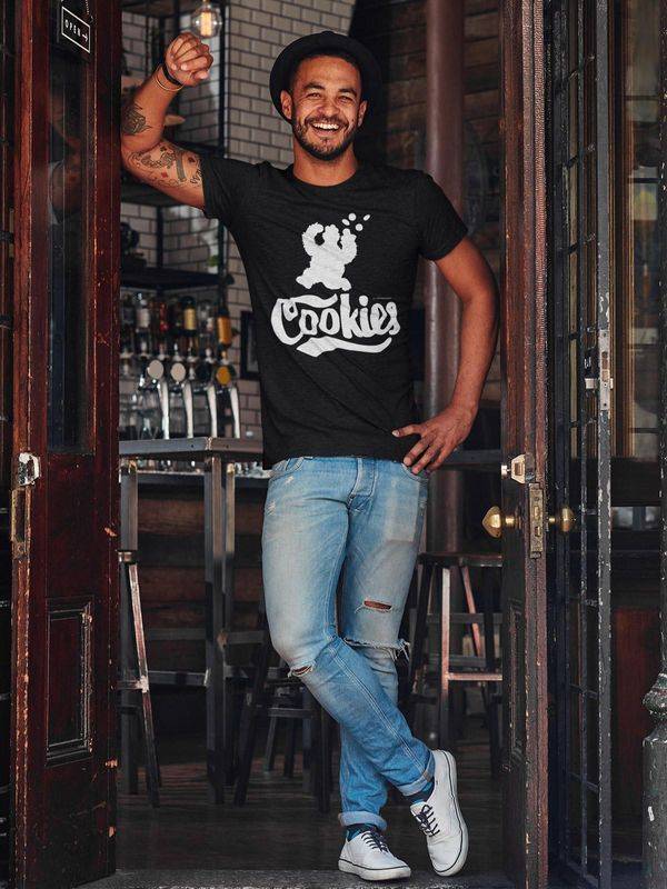 Nastrovje Potsdam Sesamstrasse Cookie Night Fridge Finder Herren T-Shirt schwarz Zeitlich begrenztes Angebot