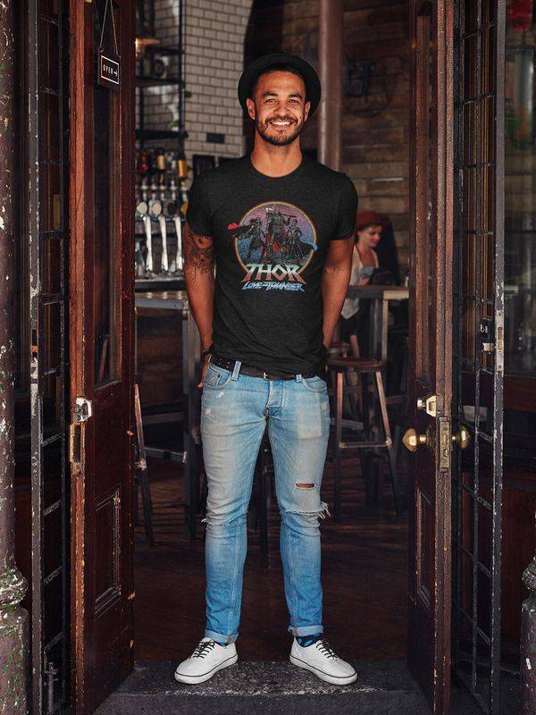 Nastrovje Potsdam Thor Heros Logo Herren T-Shirt schwarz Neuheiten