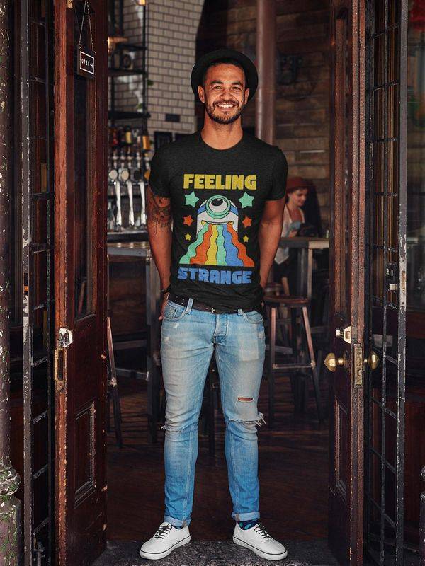 Nastrovje Potsdam Minions Feeling Strange Herren T-Shirt schwarz Tägliche Deals