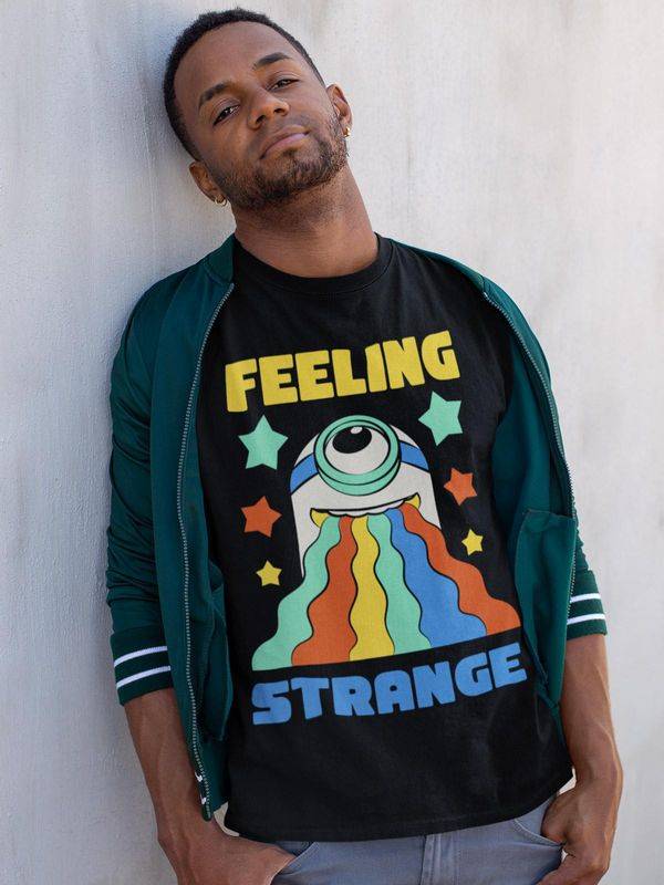 Nastrovje Potsdam Minions Feeling Strange Herren T-Shirt schwarz Tägliche Deals