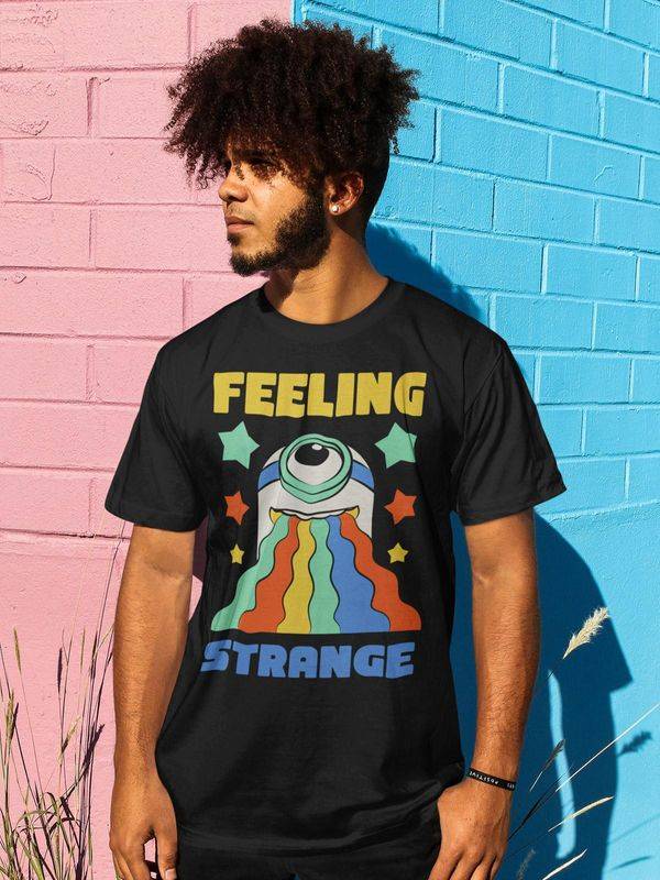 Nastrovje Potsdam Minions Feeling Strange Herren T-Shirt schwarz Tägliche Deals