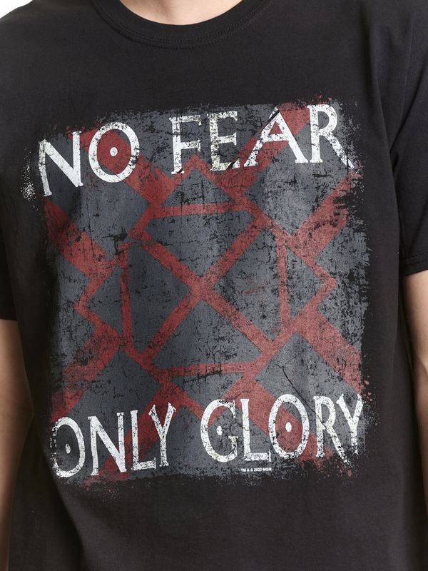 Nastrovje Potsdam Vikings Valhalla No fear only glory Herren T-Shirt schwarz Super Sparpreis