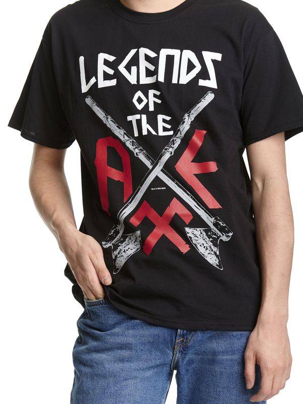 Nastrovje Potsdam Vikings Valhalla Legends of the Axe Herren T-Shirt schwarz Begrenzte Freigabe