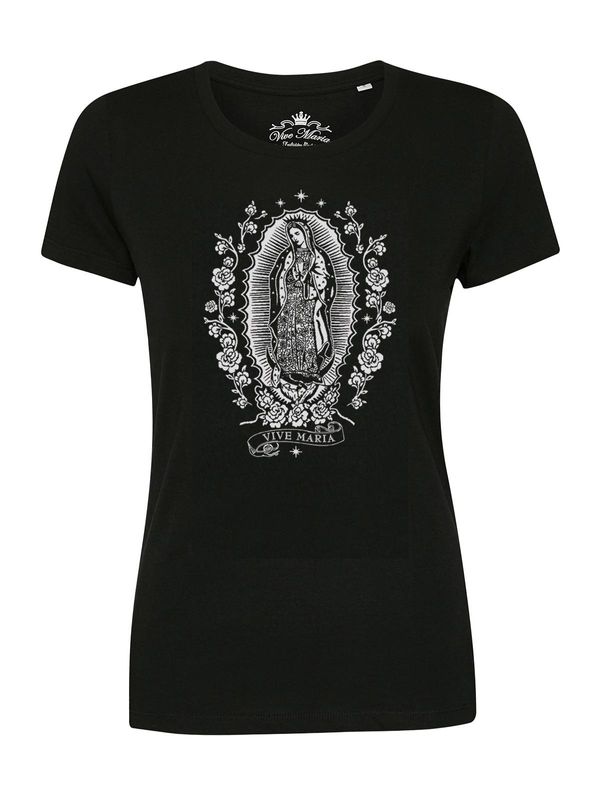 Nastrovje Potsdam Vive Maria Holy Virgin Damen T-Shirt schwarz Bis zu 55% Rabatt