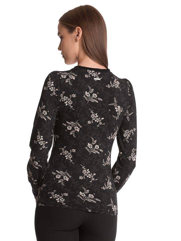 Nastrovje Potsdam Vive Maria Reverie Damen Langarmshirt schwarz allover 50% Rabatt für begrenzte Zeit