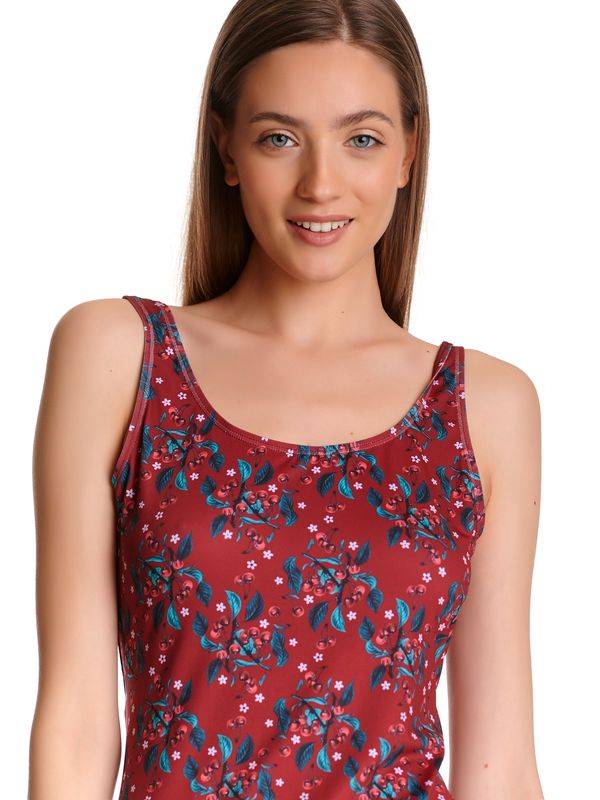 Nastrovje Potsdam Pussy Deluxe Wild Cherry Damen Strandkleid rot allover im Angebot