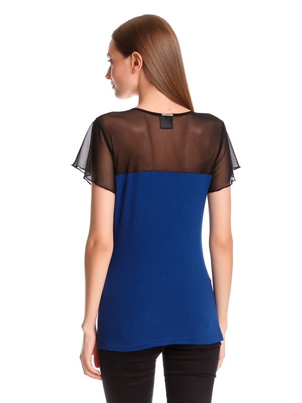 Nastrovje Potsdam Pussy Deluxe Blue Lovely Chic Damen T-Shirt blau Kostenloser Versand