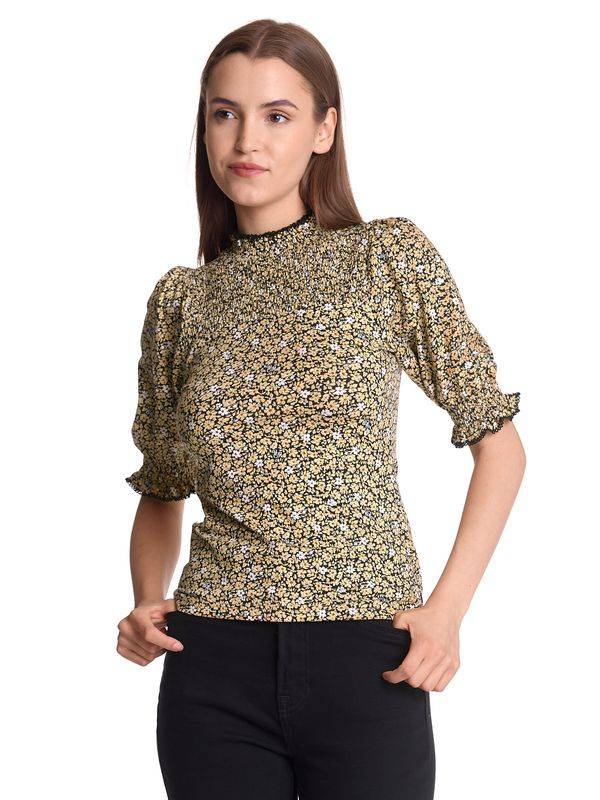 Nastrovje Potsdam Vive Maria Golden Day Smoke Damen Blusenshirt dunkelgelb allover Super Sparpreis