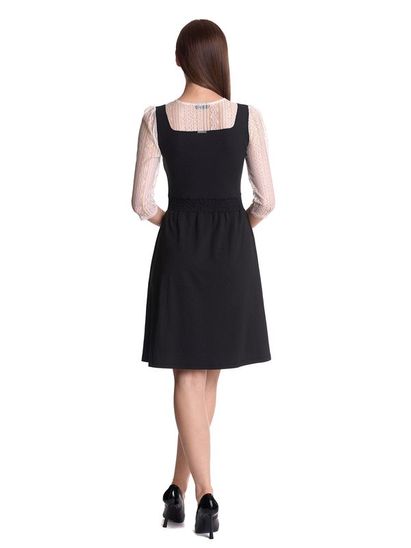 Nastrovje Potsdam Vive Maria Meadow Girl Damen A-Linien-Kleid creme/schwarz Begrenzte Freigabe