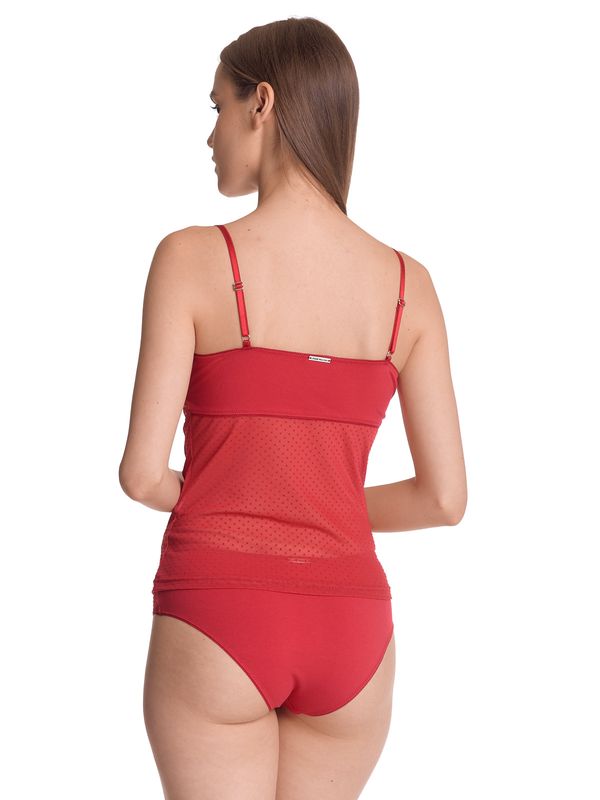 Nastrovje Potsdam Vive Maria Red Boudoir Damen Wäscheset: Top mit Panty rot Zeitbegrenzte Promotion