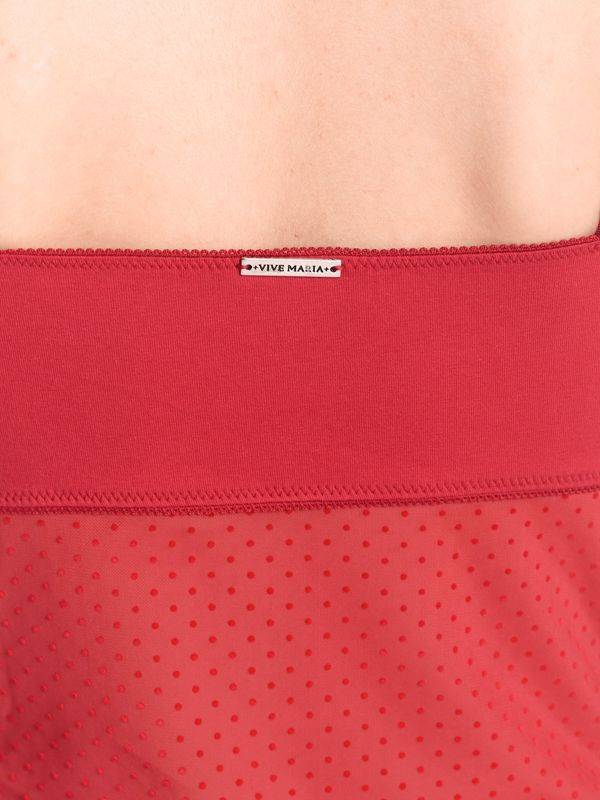 Nastrovje Potsdam Vive Maria Red Boudoir Damen Wäscheset: Top mit Panty rot Zeitbegrenzte Promotion
