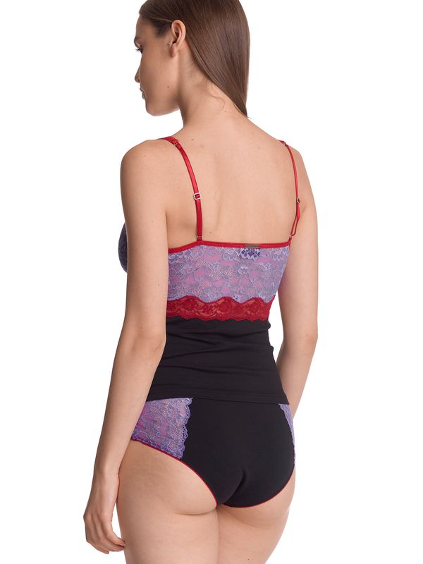 Nastrovje Potsdam Vive Maria Lavender Kiss Damen Wäscheset: Top mit Panty lilac/black Nur für heute