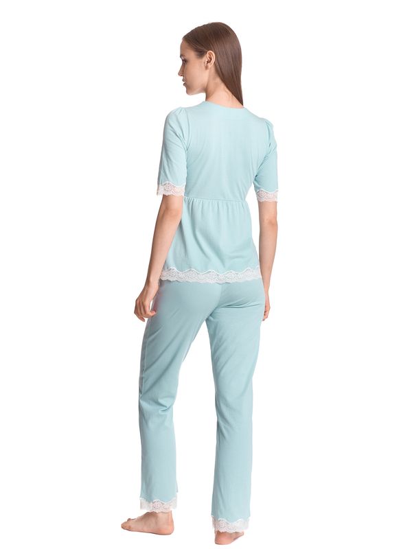 Nastrovje Potsdam Vive Maria My Nostalgia Damen Pyjama blau Kostenloser Versand international