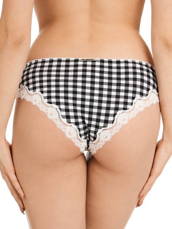 Nastrovje Potsdam Pussy Deluxe Plaid 3er Set Damen Panty-Set mehrfarbig Rabatte dieses Monats