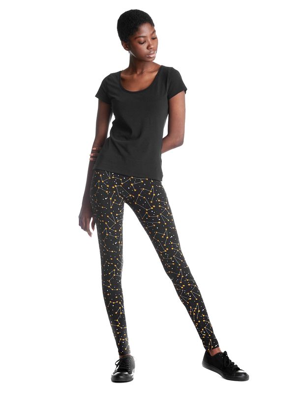 Nastrovje Potsdam Pussy Deluxe Celestial Stars Damen Leggings schwarz allover 2025