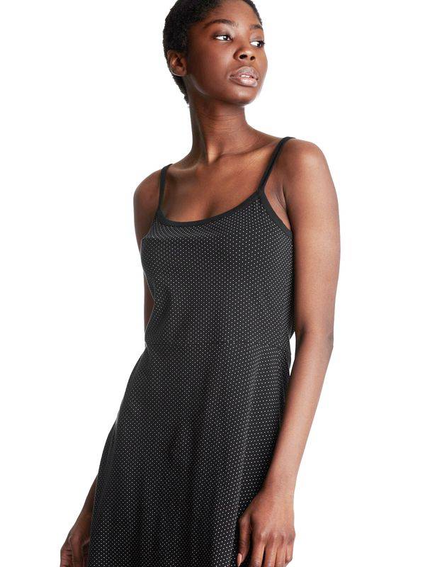 Nastrovje Potsdam Pussy Deluxe Dotties Cherry Damen Trägerkleid schwarz allover Auslauf