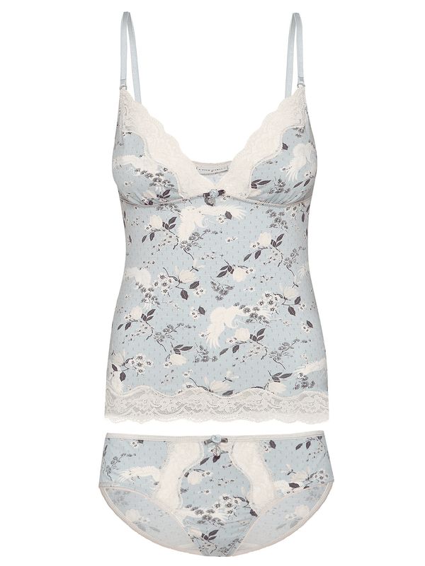 Nastrovje Potsdam Vive Maria Blue Dawn Damen Wäscheset: Top mit Slip blau allover Top Angebot