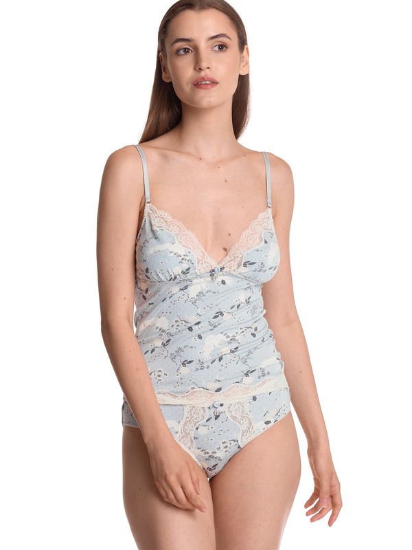 Nastrovje Potsdam Vive Maria Blue Dawn Damen Wäscheset: Top mit Slip blau allover Top Angebot