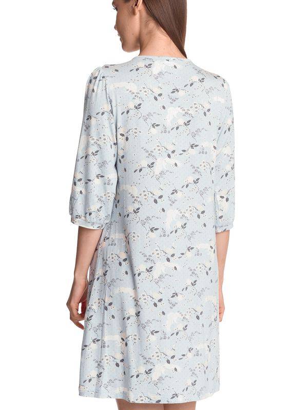 Nastrovje Potsdam Vive Maria Blue Dawn Damen Nachthemd blau allover Neueste Mode