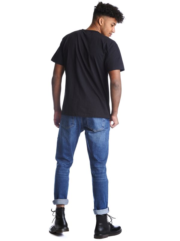Nastrovje Potsdam The Mandalorian Warrior Herren T-Shirt schwarz Kostenlose Rückgabe