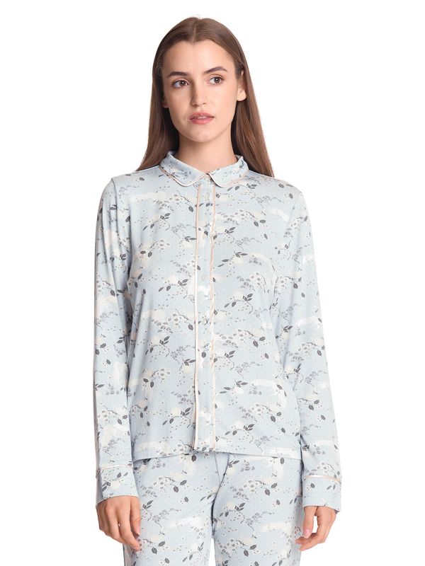 Nastrovje Potsdam Vive Maria Blue Monday Damen Pyjama blau allover Letzte 3 Tage