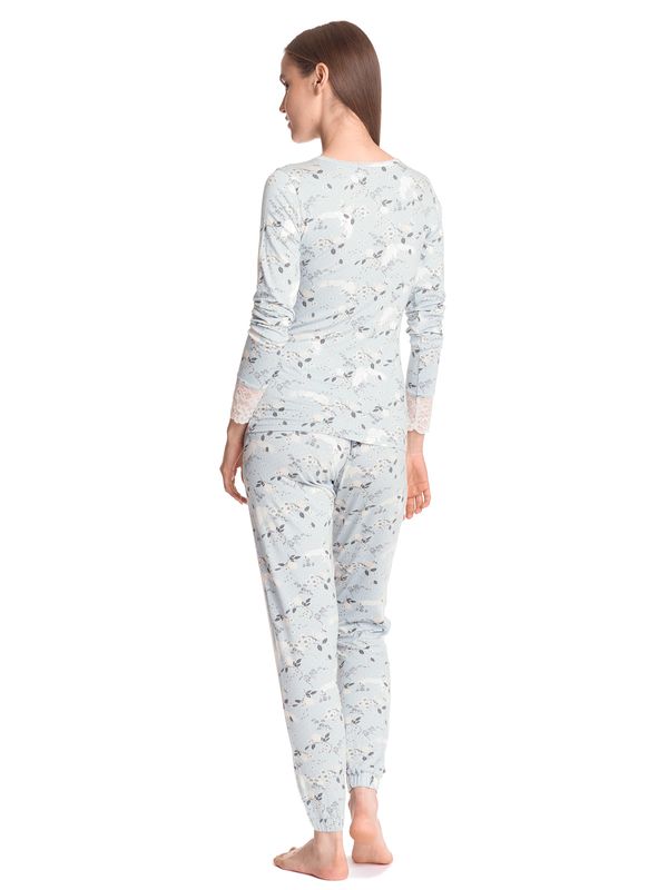 Nastrovje Potsdam Vive Maria Blue Dawn Damen Pyjama blau allover JETZT KAUFEN
