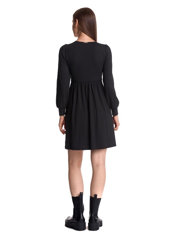 Nastrovje Potsdam Vive Maria Meadow Love Damen A-Linien-Kleid schwarz allover Neueste Stile