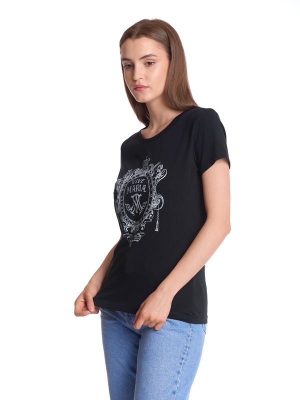 Nastrovje Potsdam Vive Maria Maria&#039;s Baroque Damen T-Shirt schwarz Riesige Rabatte