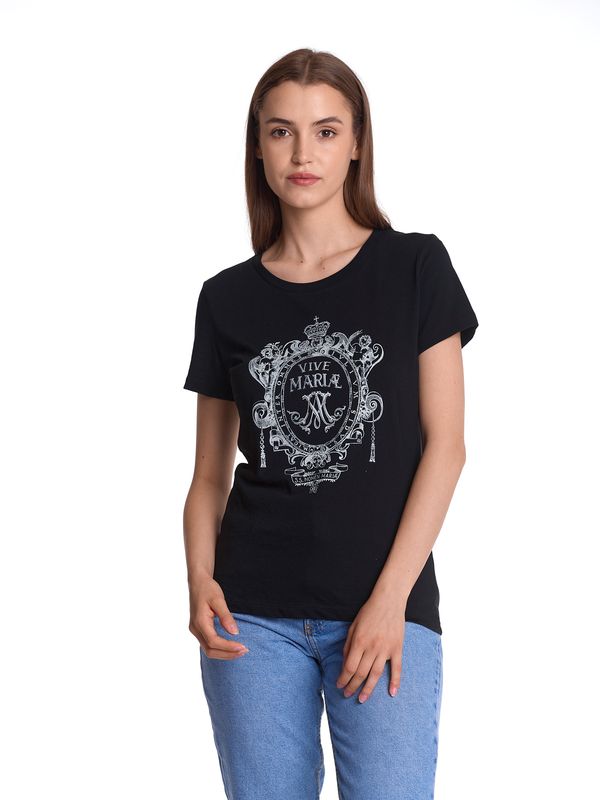 Nastrovje Potsdam Vive Maria Maria&#039;s Baroque Damen T-Shirt schwarz Riesige Rabatte
