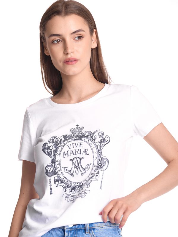 Nastrovje Potsdam Vive Maria Maria&#039;s Baroque Damen T-Shirt weiss Clearance-Verkauf