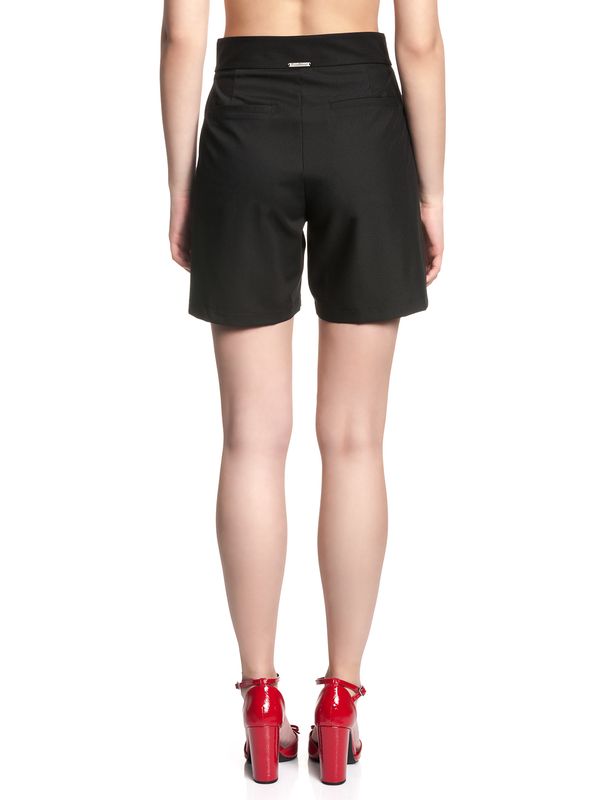 Nastrovje Potsdam Pussy Deluxe Cherries Damen Shorts schwarz Fabrikpreis