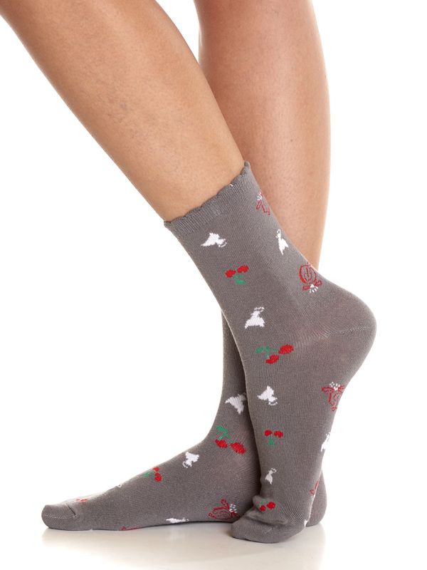 Nastrovje Potsdam Pussy Deluxe Cherry Logos & Cats 3 Pack Socks mulicolour Rabatt