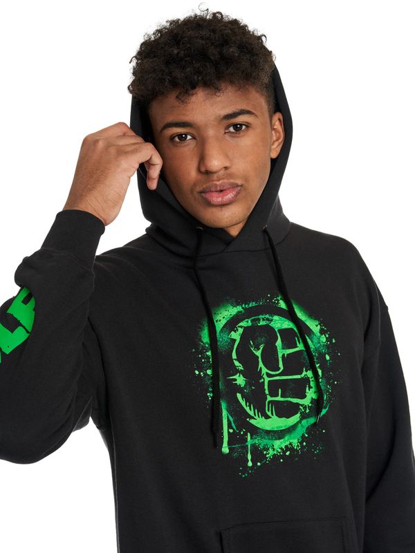 Nastrovje Potsdam The Hulk Fist Herren Kapuzensweatshirt schwarz Versandkostenfrei