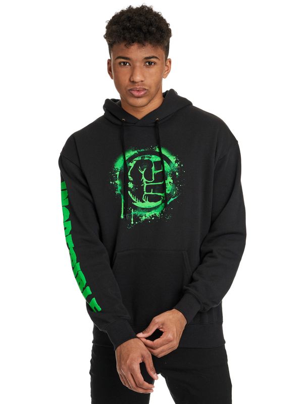 Nastrovje Potsdam The Hulk Fist Herren Kapuzensweatshirt schwarz Versandkostenfrei