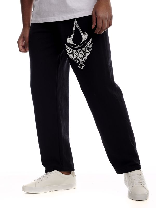 Nastrovje Potsdam Assassins Creed Valhalla Raven & Symbol Herren Jogginghose schwarz Begrenztes Angebot