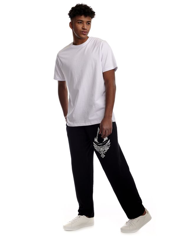 Nastrovje Potsdam Assassins Creed Valhalla Raven & Symbol Herren Jogginghose schwarz Begrenztes Angebot