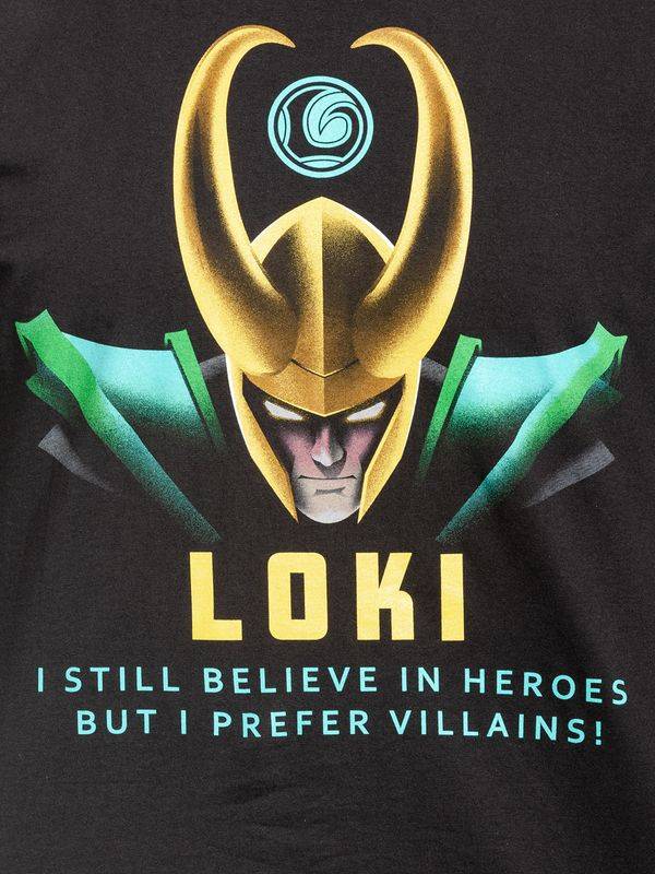 Nastrovje Potsdam Loki Villains Herren T-Shirt schwarz Exklusivangebot