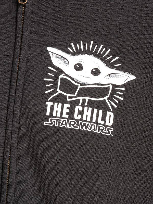 Nastrovje Potsdam The Mandalorian Baby Yoda Herren Kapuzensweatjacke schwarz Preisnachlass