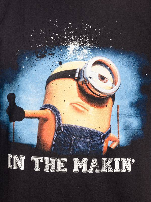 Nastrovje Potsdam Minions In The Makin&#039; Herren T-Shirt schwarz Cyber Monday