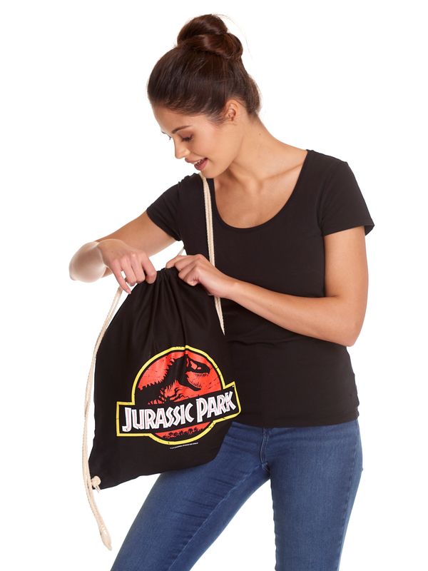 Nastrovje Potsdam Jurassic Park Logo Gymbag schwarz Osterangebot