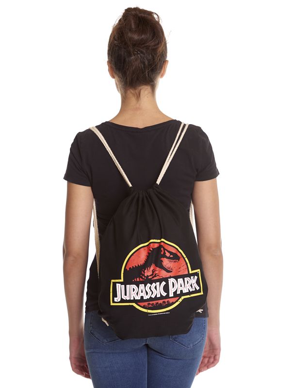 Nastrovje Potsdam Jurassic Park Logo Gymbag schwarz Osterangebot