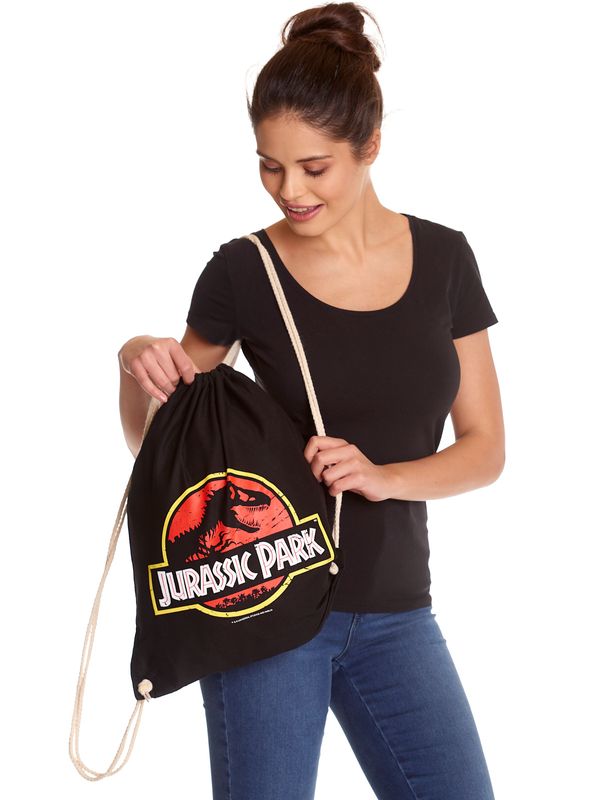 Nastrovje Potsdam Jurassic Park Logo Gymbag schwarz Osterangebot
