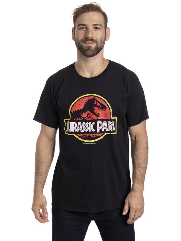 Nastrovje Potsdam Jurassic Park Classic Herren T-Shirt schwarz Muttertagsangebot