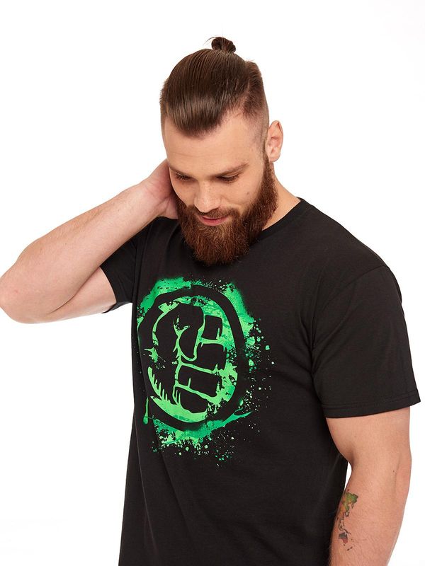 Nastrovje Potsdam The Hulk Punch Herren T-Shirt schwarz NH Jubiläumsangebot