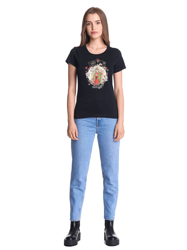 Nastrovje Potsdam Vive Maria College Maria Damen T-Shirt schwarz Kauf eins, bekomm eins gratis